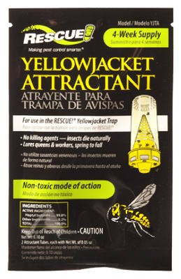 Rescue YJTA-DB36 4 Week Yellow Jacket Trap Attractant