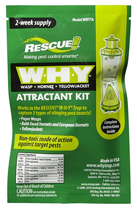 Rescue WHYTA-DB16 Why Trap Refill Attractant