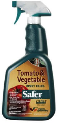 Safer Tomato and Vegetable Insect Killer 12 Pack