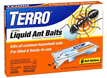 TERRO PreFilled-Liquid-Ant-Killer-II Baits 10 Count of the 6 Bait stations (60 Bait Staions Total)