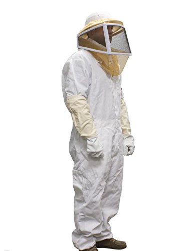 Complete Bee Keeper Suit Helmet Pants Gloves Pest Control bee wasps hornets yellow jackets etc.. Your Choice of size Large or Extra Large or XXL