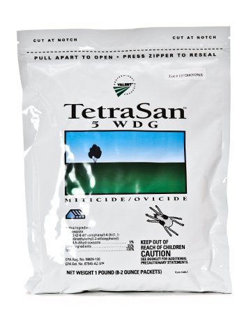 Tetrasan 5WDG Miticide - 1 pound (Packaged as 8x2 ounce pkgs)