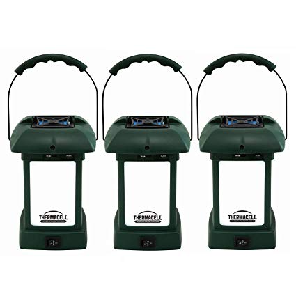 Thermacell MR-9L Outdoor Mosquito Repeller Plus Lantern (3-Pack)