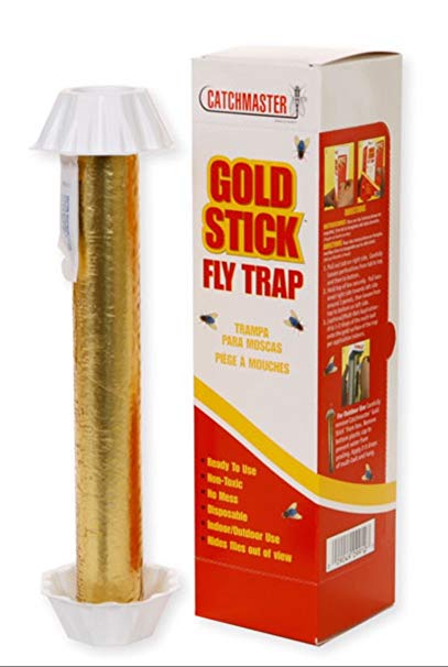 Catchmaster Gold Stick Fly Traps (24 inches) (24 Traps)