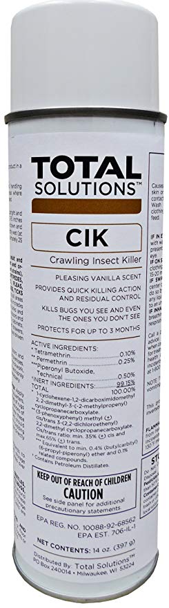 Vanilla Scented Crawling Insect Killer- 12 Can Case