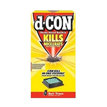 D-Con Ready Mix Bait Bits For Mice Brodifacoum Mice - 3.0 oz. - 4ct